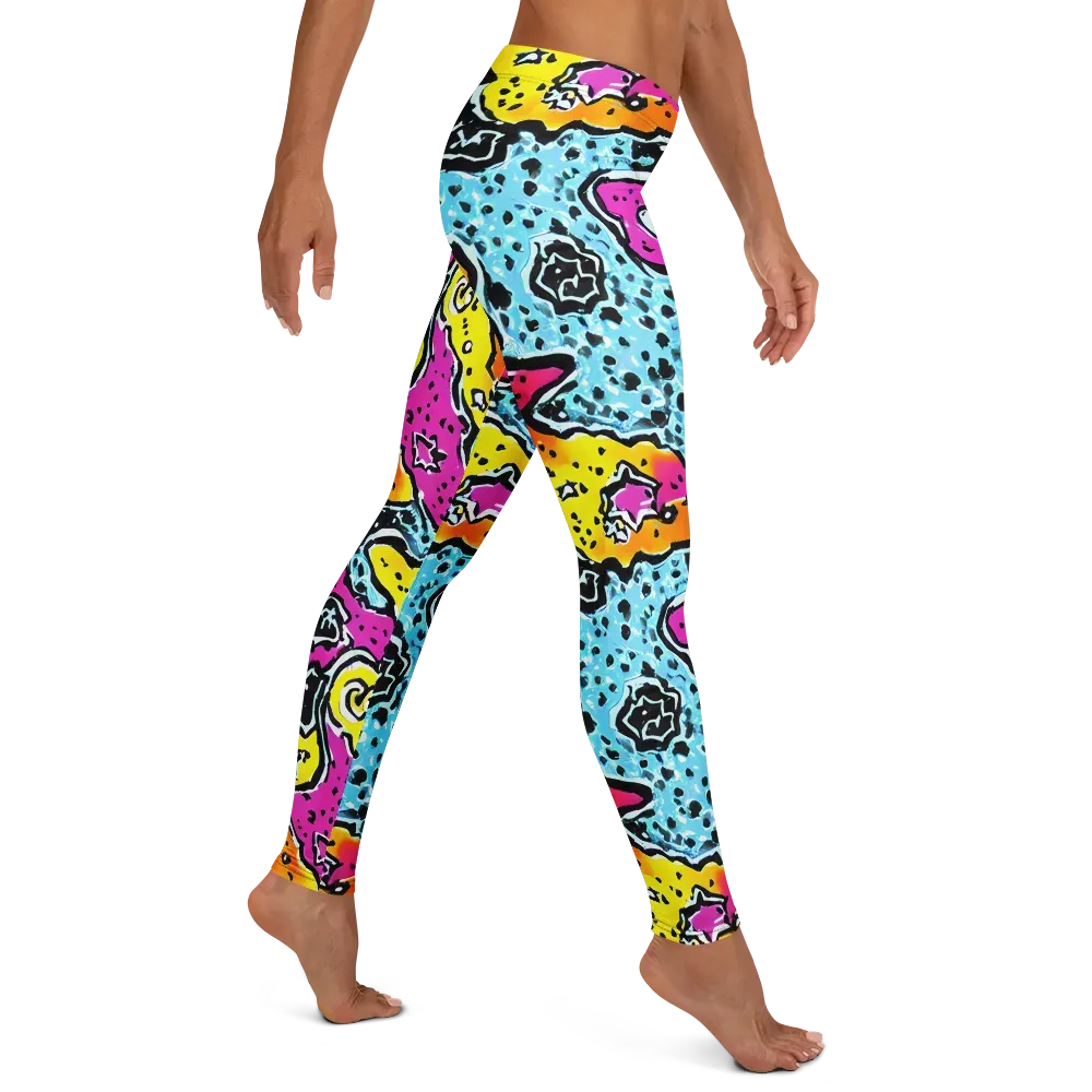 Acid Splash on Leggings — Right