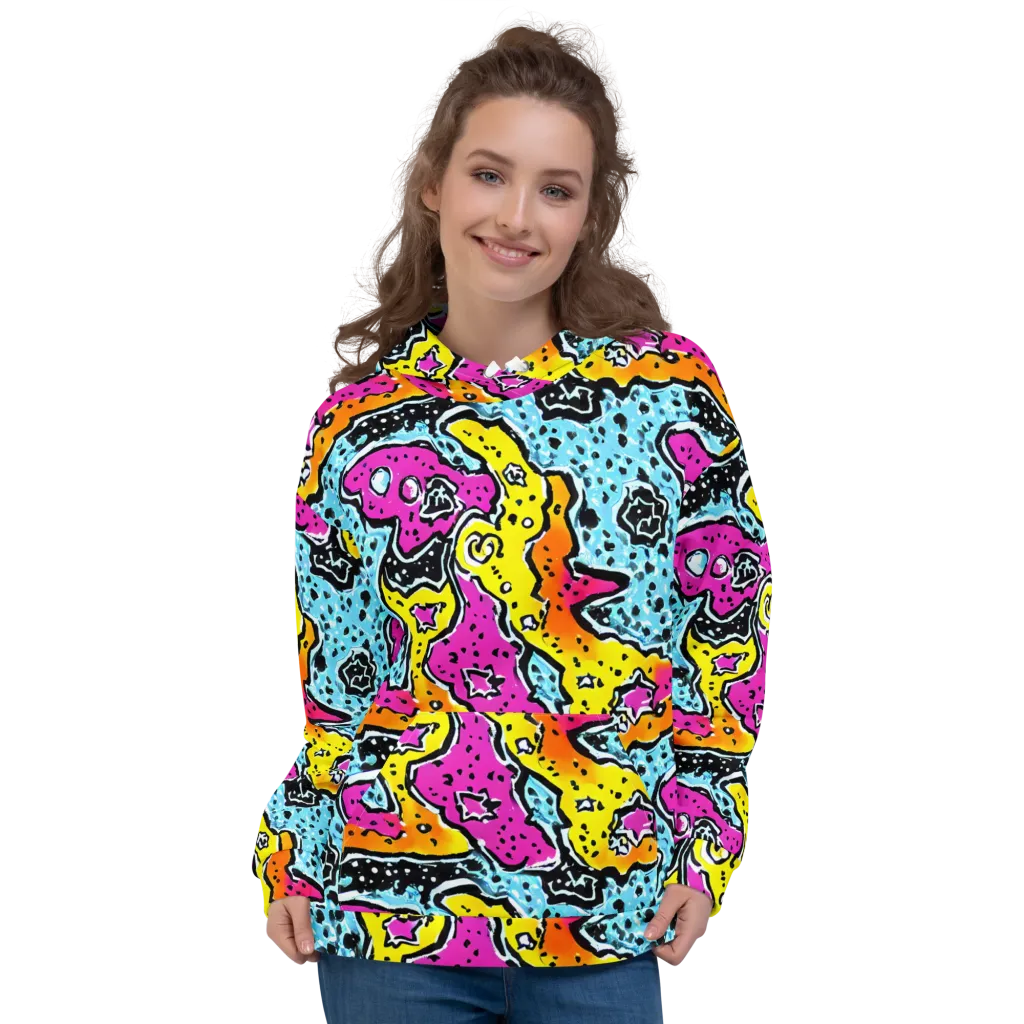 Acid Splash on Hoodie — Front