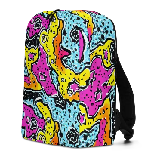 Acid Splash on a Minimalist Backpack