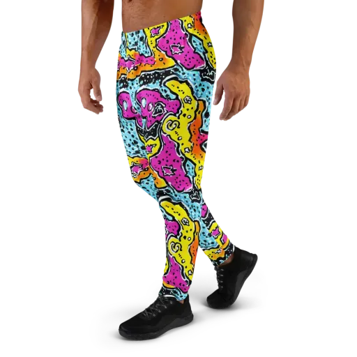 Acid Splash on a Men's Joggers