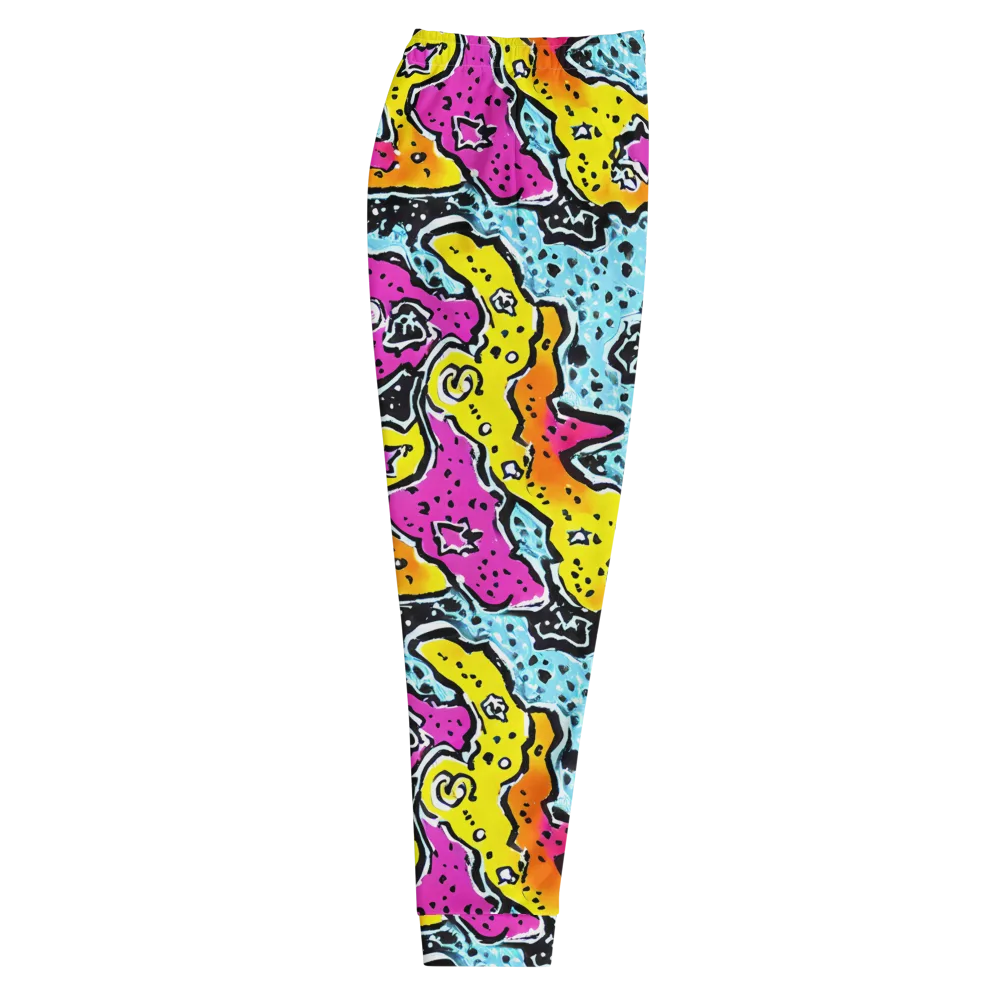 Acid Splash on Men's Joggers — Right