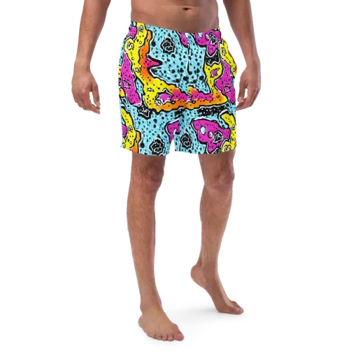 Acid Splash on a Swim Trunks