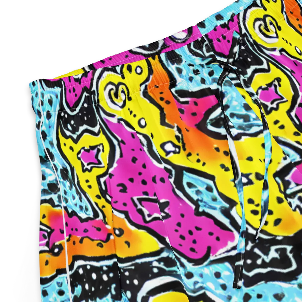 Acid Splash on Women's Pajama Shorts — Product details