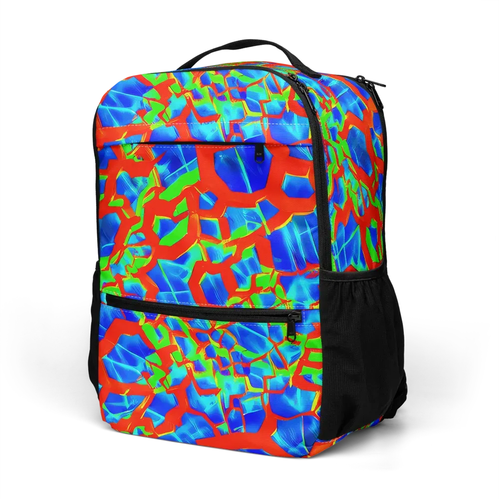 Plasma Lattice on Utility Backpack — Left Front