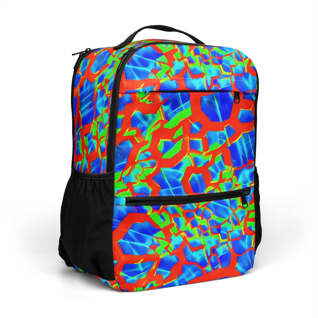 Plasma Lattice on Utility Backpack — Right Front