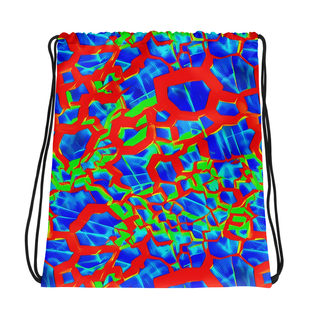 Plasma Lattice on Drawstring Bag — Photo