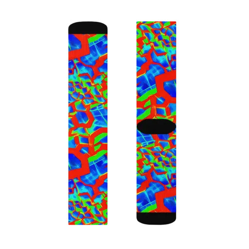 Plasma Lattice on a Socks