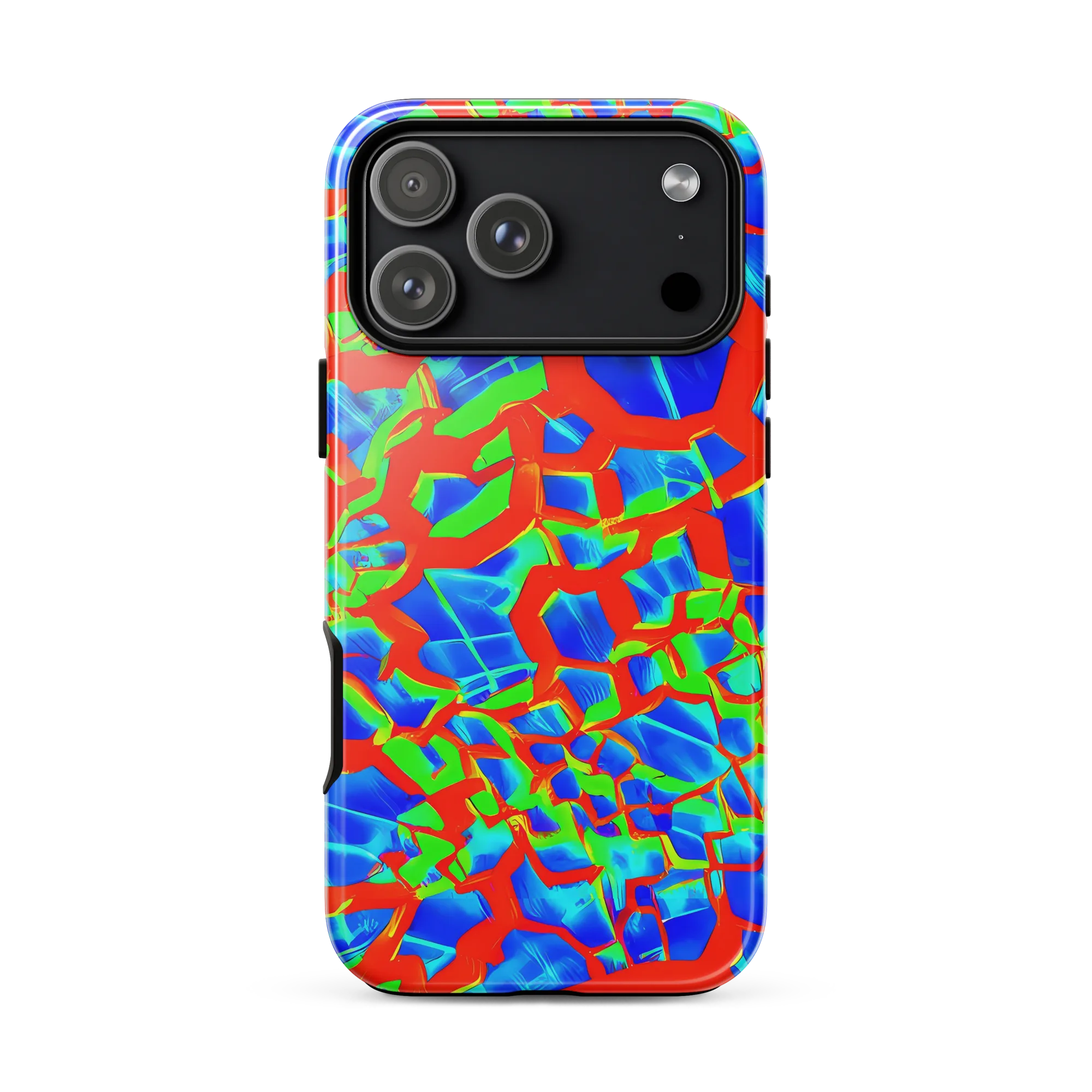 Plasma Lattice on Tough Case for iPhone® — Front