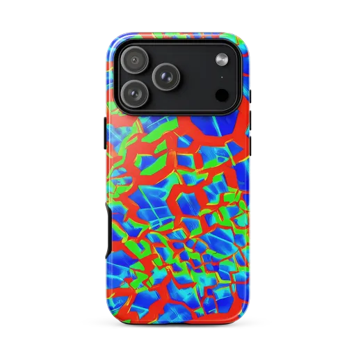 Plasma Lattice on a Tough Case for iPhone®