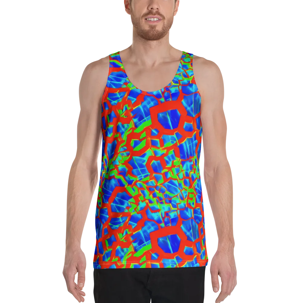 Plasma Lattice on Men's Tank Top — Front