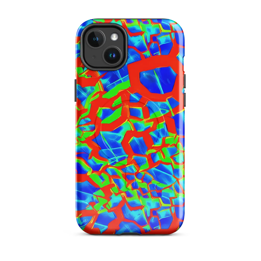 Plasma Lattice on MagSafe Tough Case for iPhone® — Front