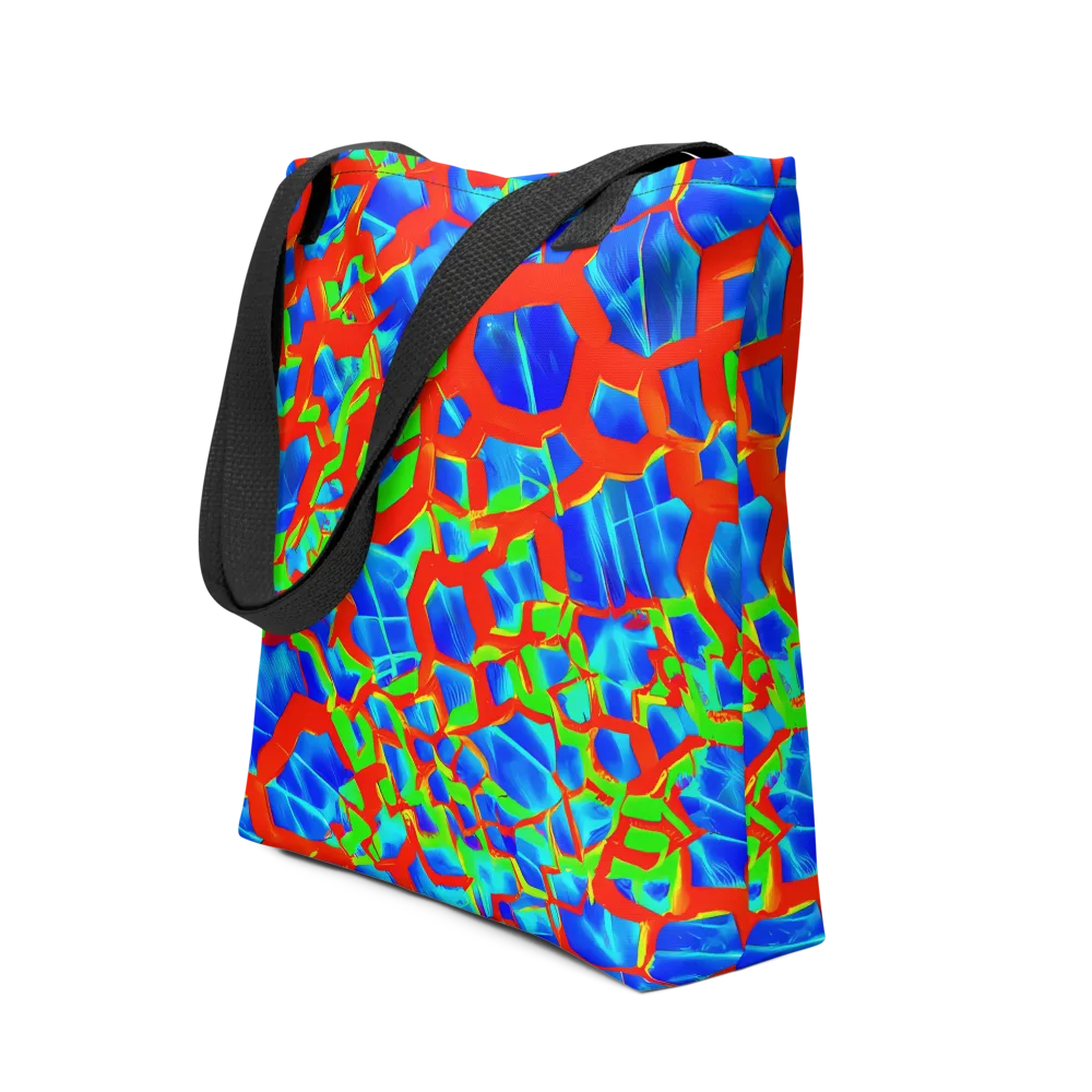 Plasma Lattice on Tote Bag — Front