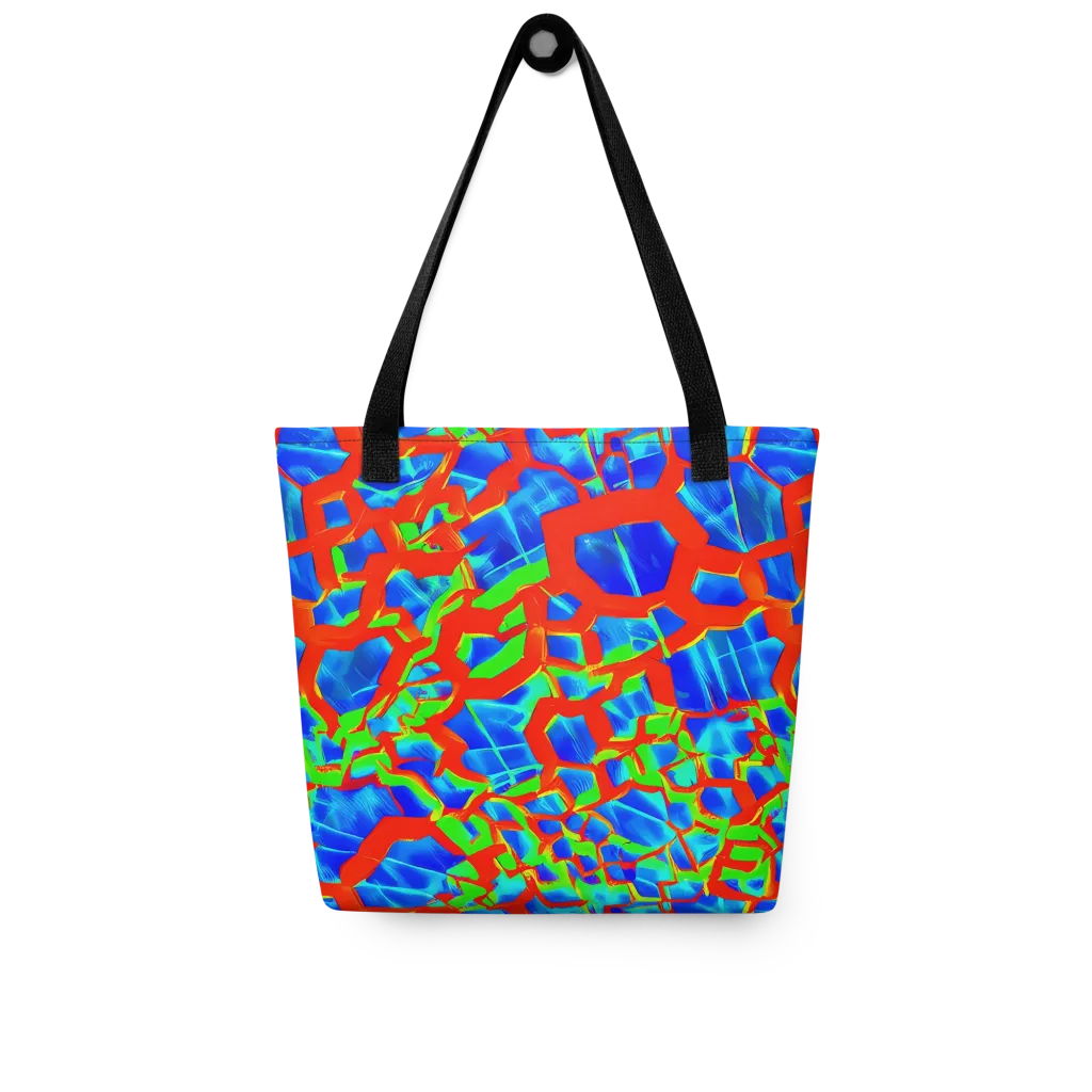 Plasma Lattice on Tote Bag — Front