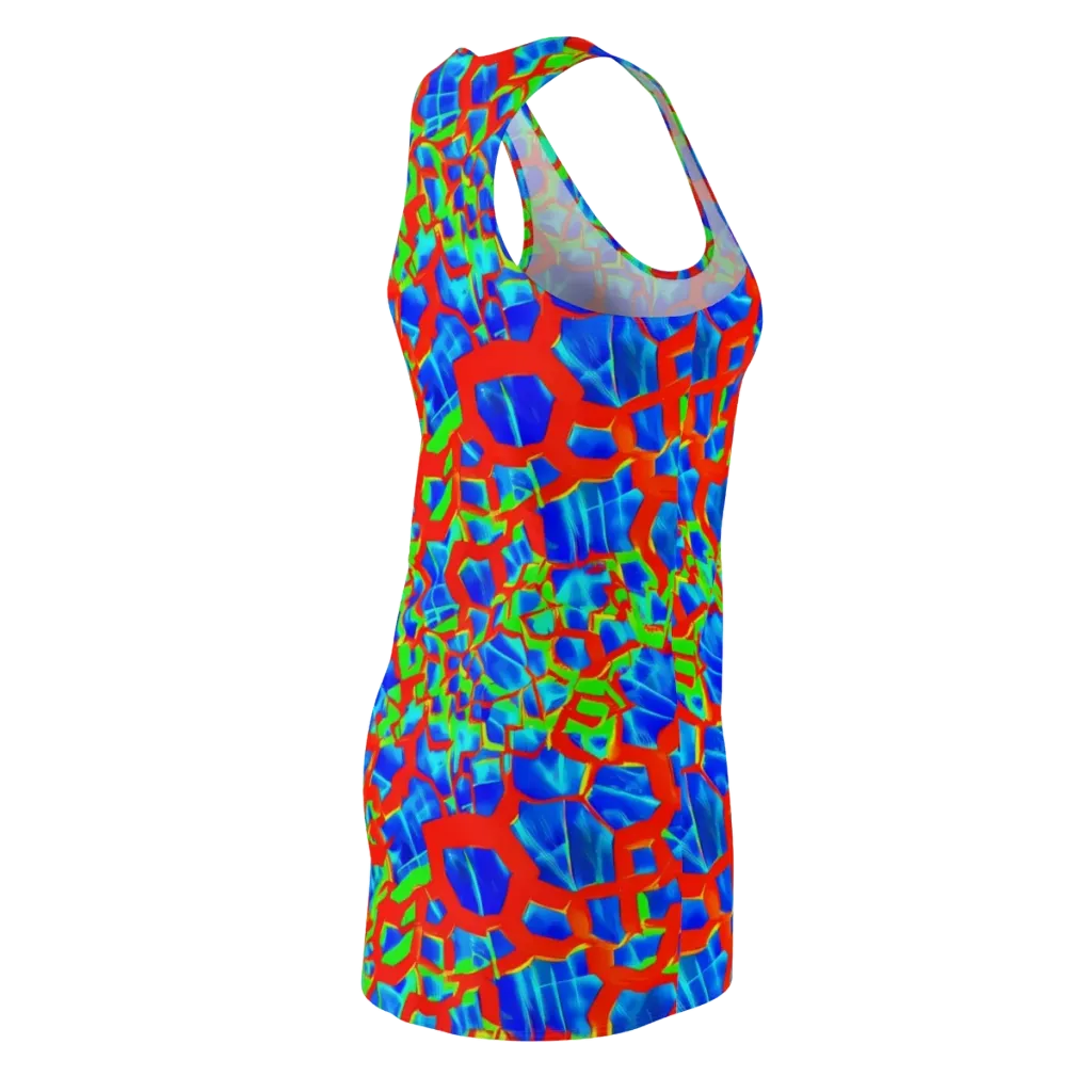 Plasma Lattice on Racerback Dress — Back Side