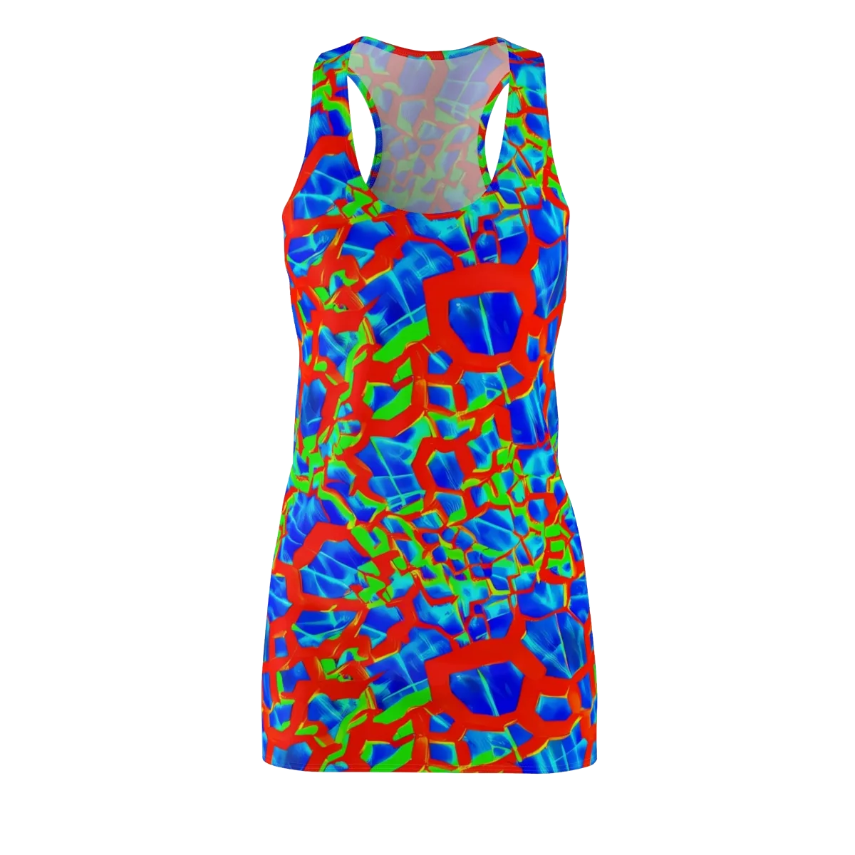 Plasma Lattice on Racerback Dress — Front
