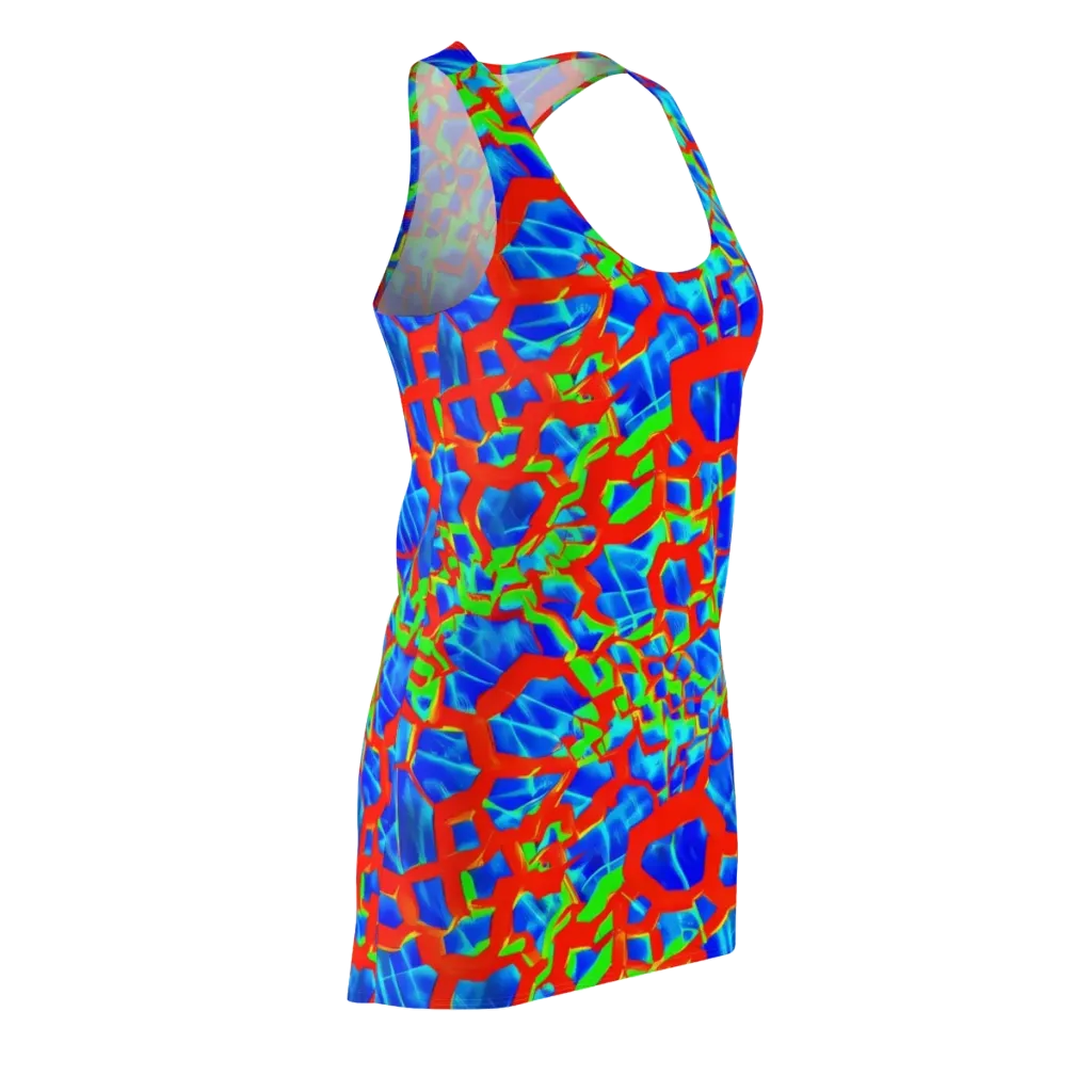Plasma Lattice on Racerback Dress — Front Side