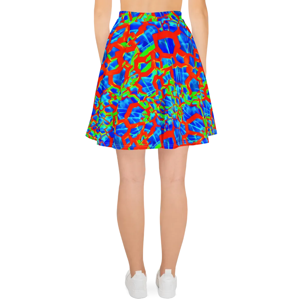 Plasma Lattice on Skater Skirt — Back
