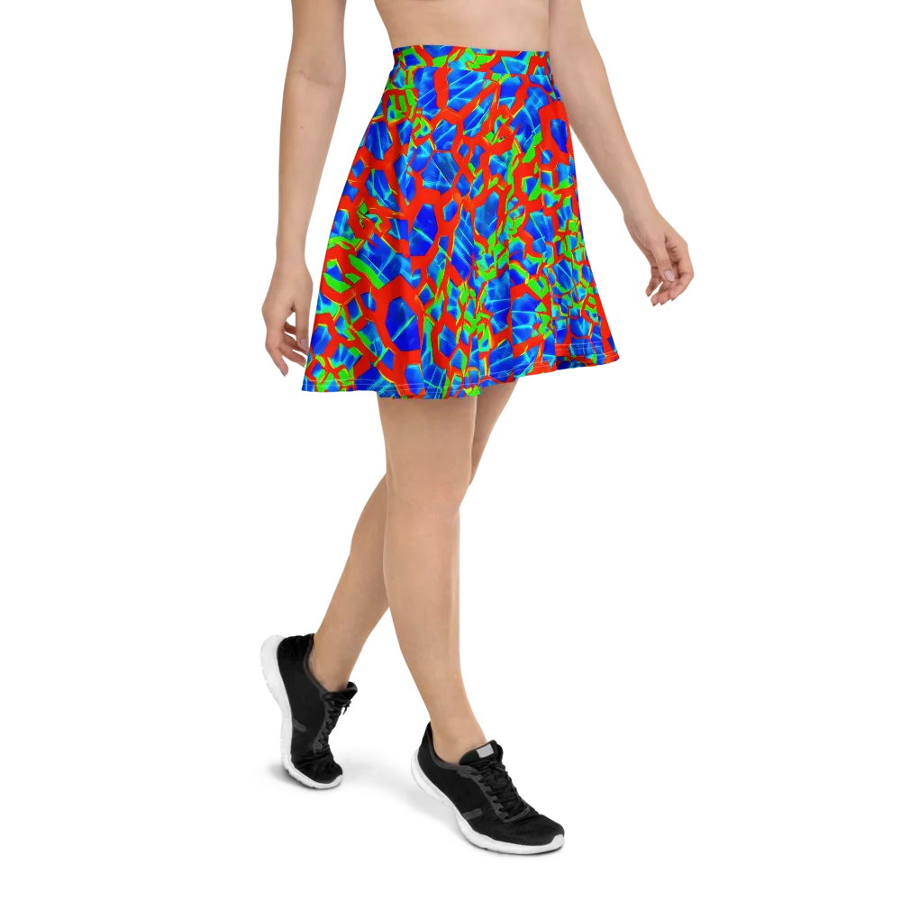 Plasma Lattice on Skater Skirt — Right