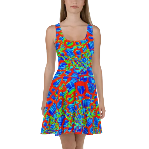 Plasma Lattice on a Skater Dress