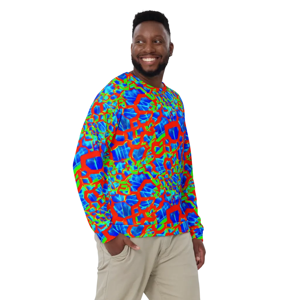 Plasma Lattice on Sweatshirt — Front
