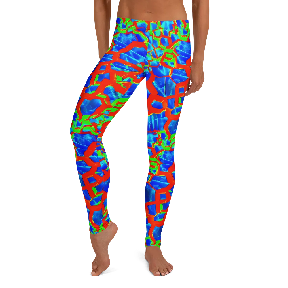 Plasma Lattice on Leggings — Front