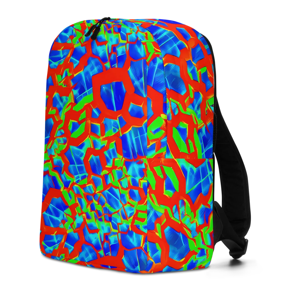 Plasma Lattice on Minimalist Backpack — Left