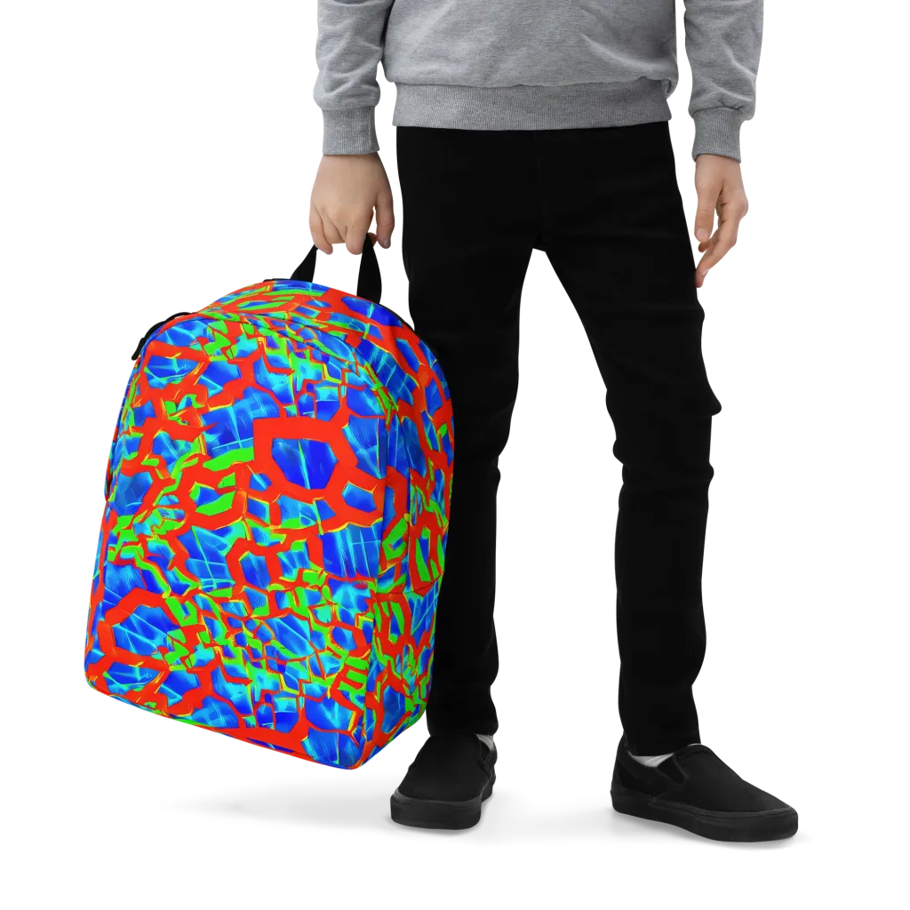 Plasma Lattice on Minimalist Backpack — Zoomed-in