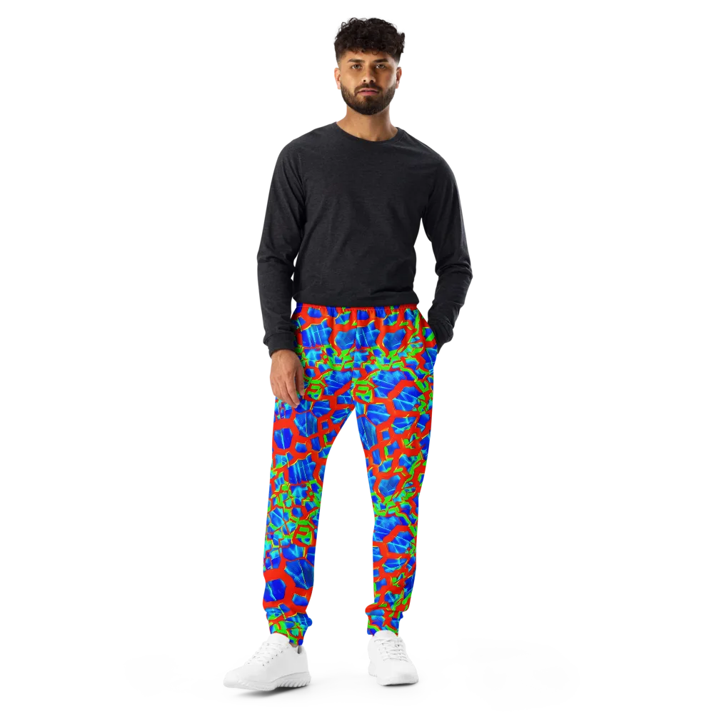 Plasma Lattice on Men's Joggers — Front