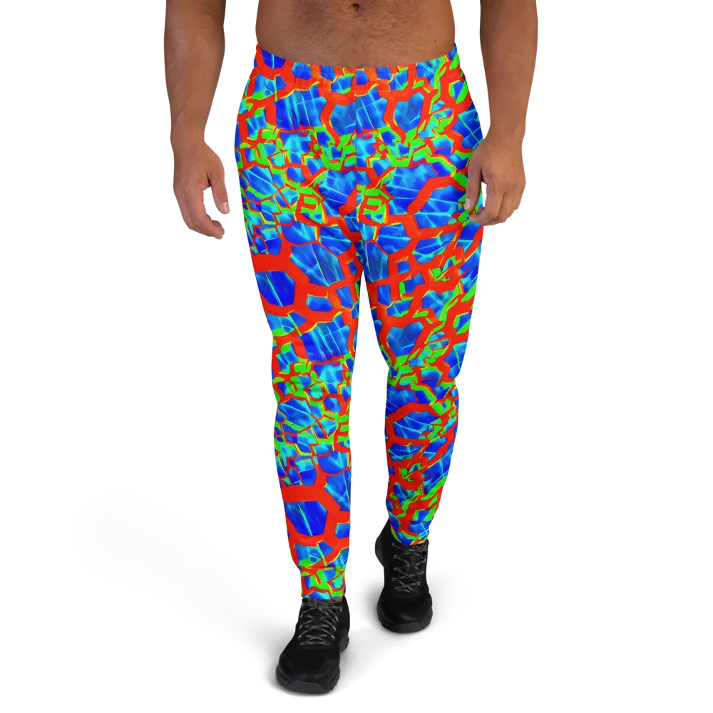 Plasma Lattice on Men's Joggers — Front