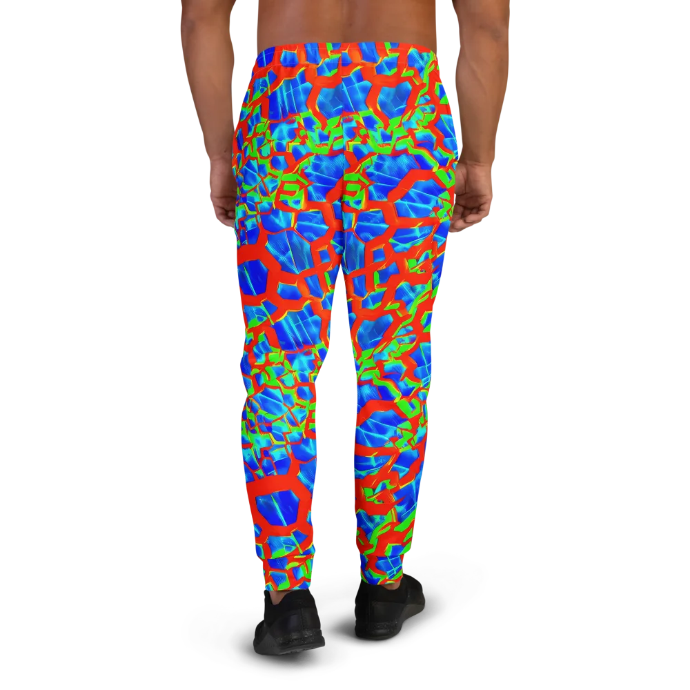 Plasma Lattice on Men's Joggers — Back