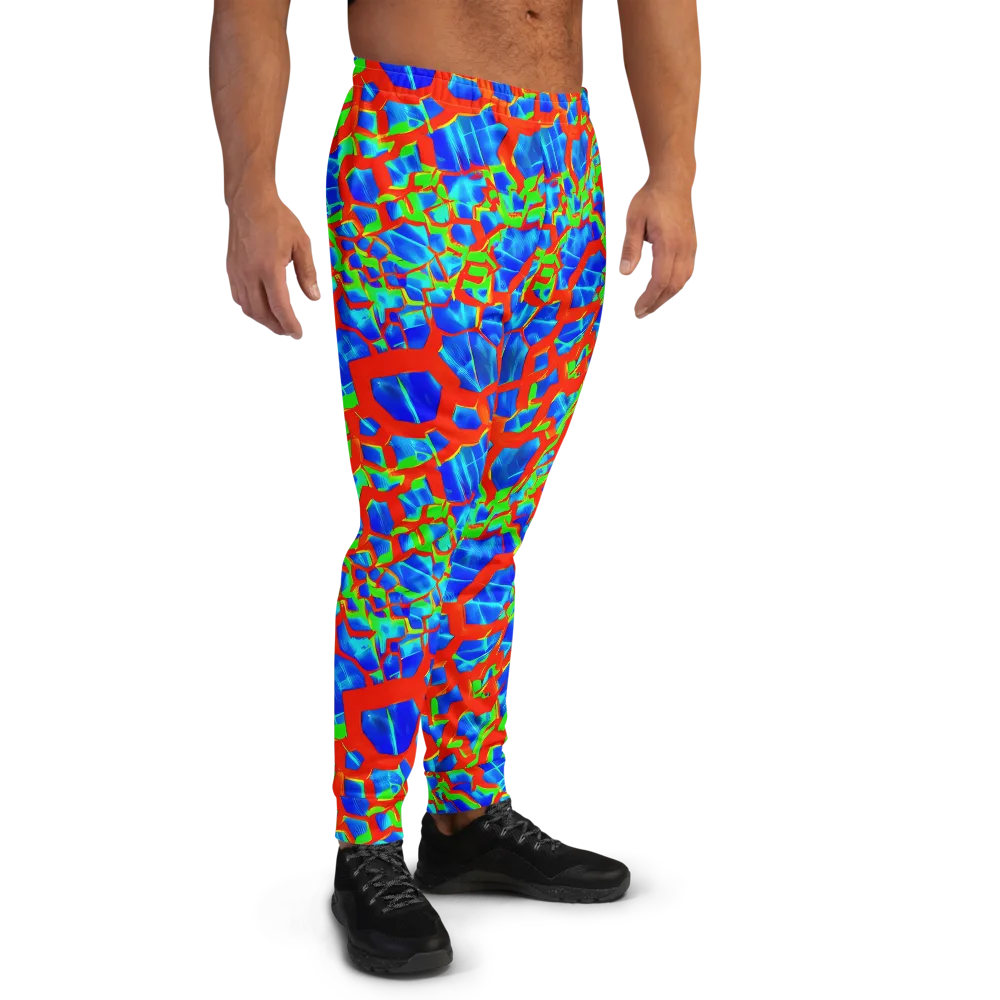 Plasma Lattice on Men's Joggers — Right