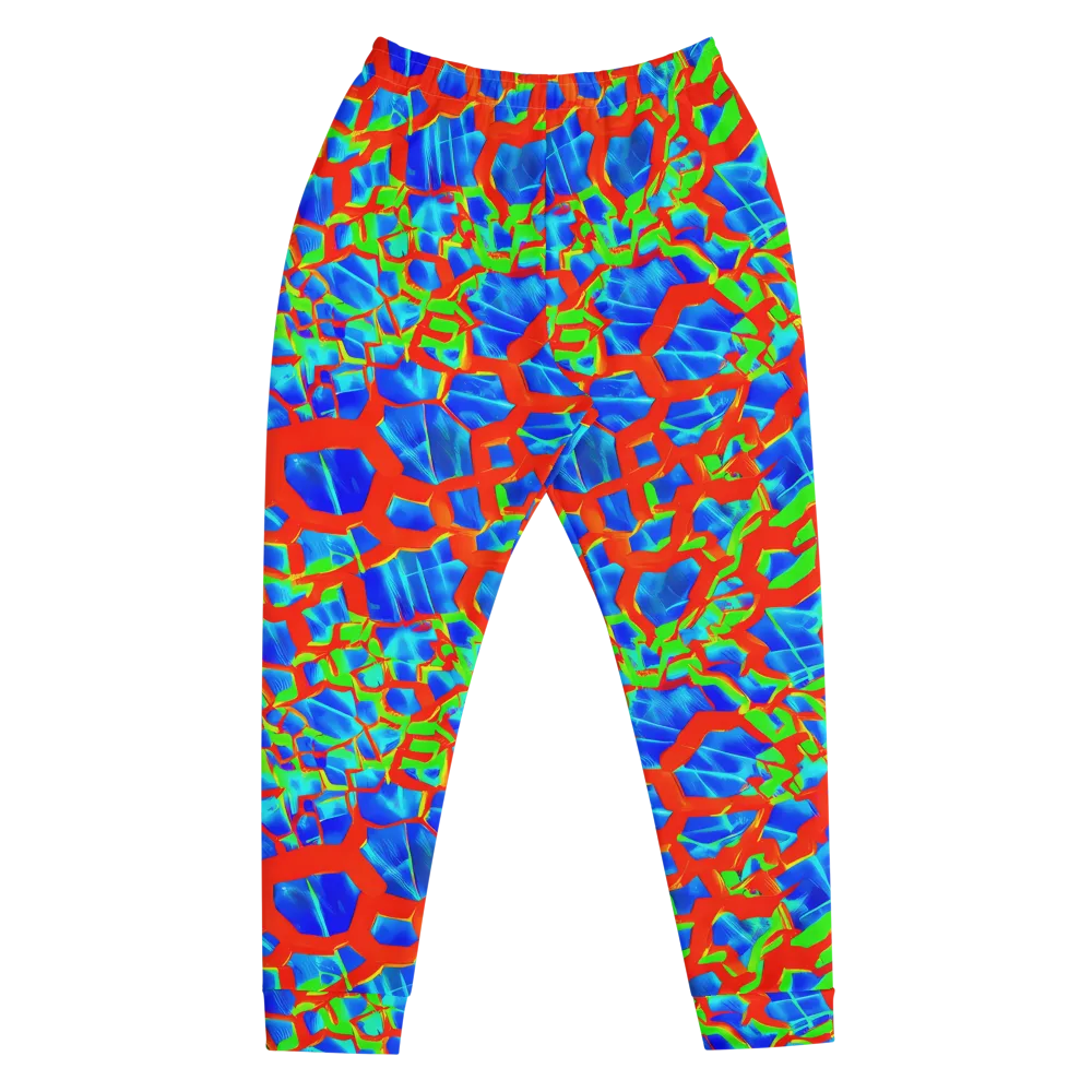 Plasma Lattice on Men's Joggers — Front