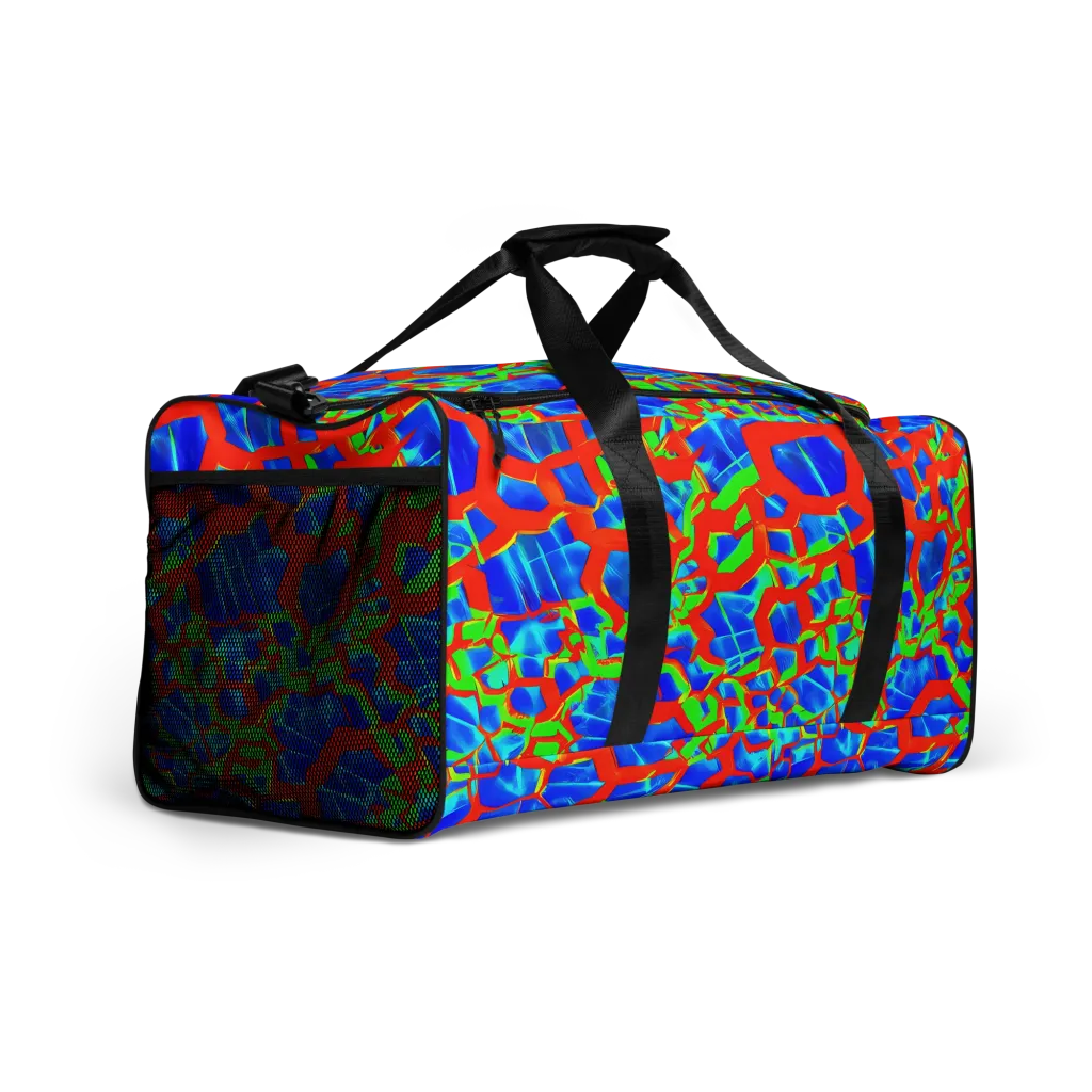 Plasma Lattice on Duffle Bag — Right Front