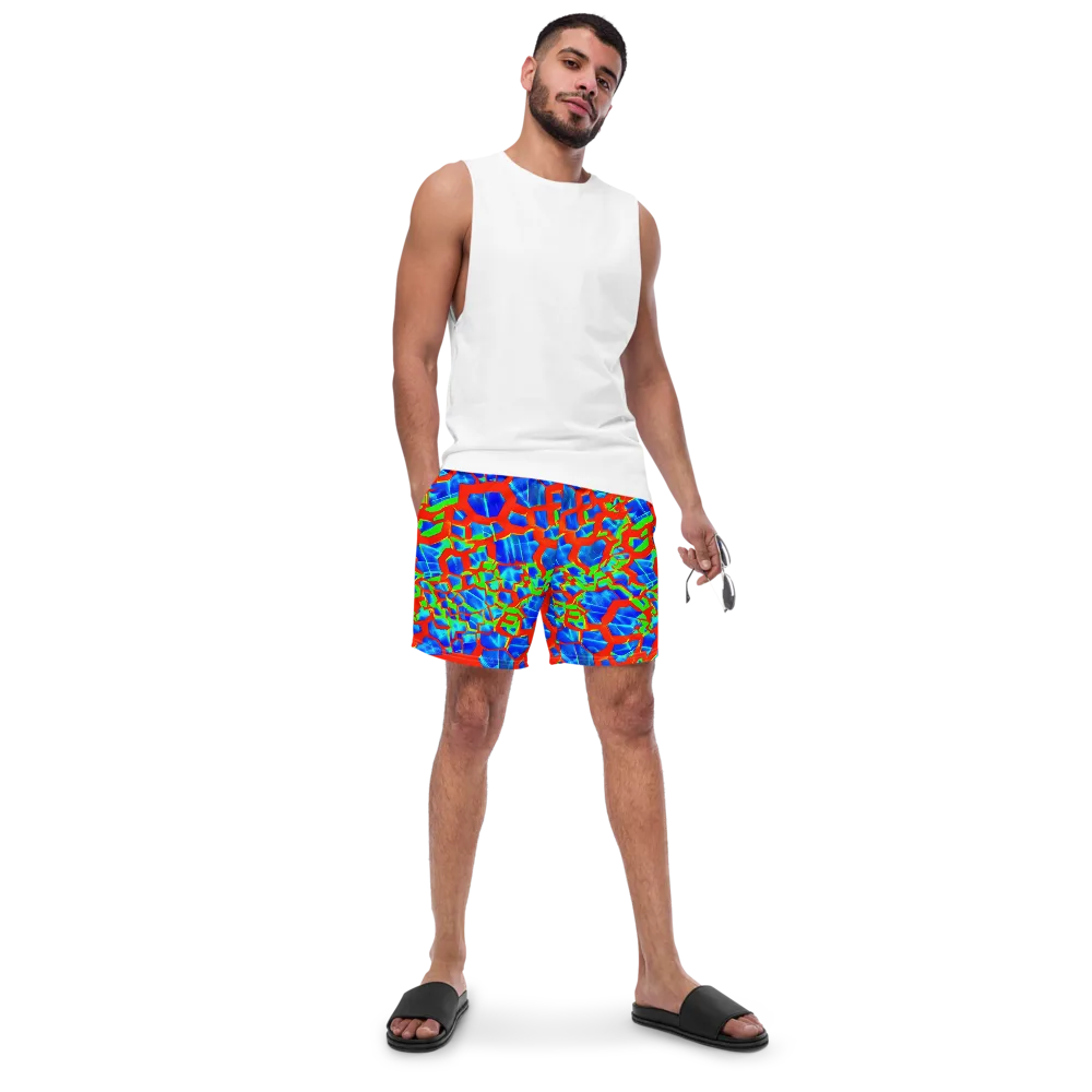 Plasma Lattice on Swim Trunks — Front