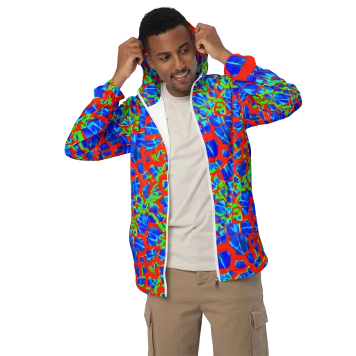 Plasma Lattice on a Men's Windbreaker