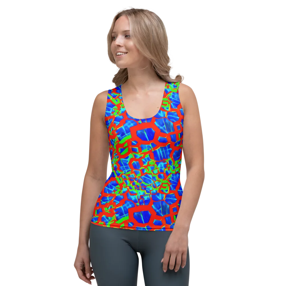 Plasma Lattice on Women's Tank Top — Front