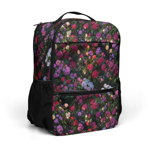 Velvet Bloom on a Utility Backpack