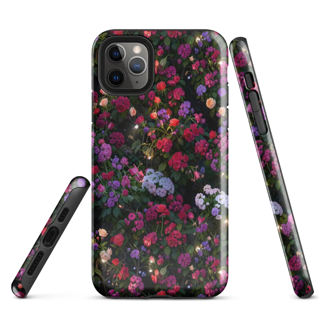 Velvet Bloom on Tough Case for iPhone® — Front