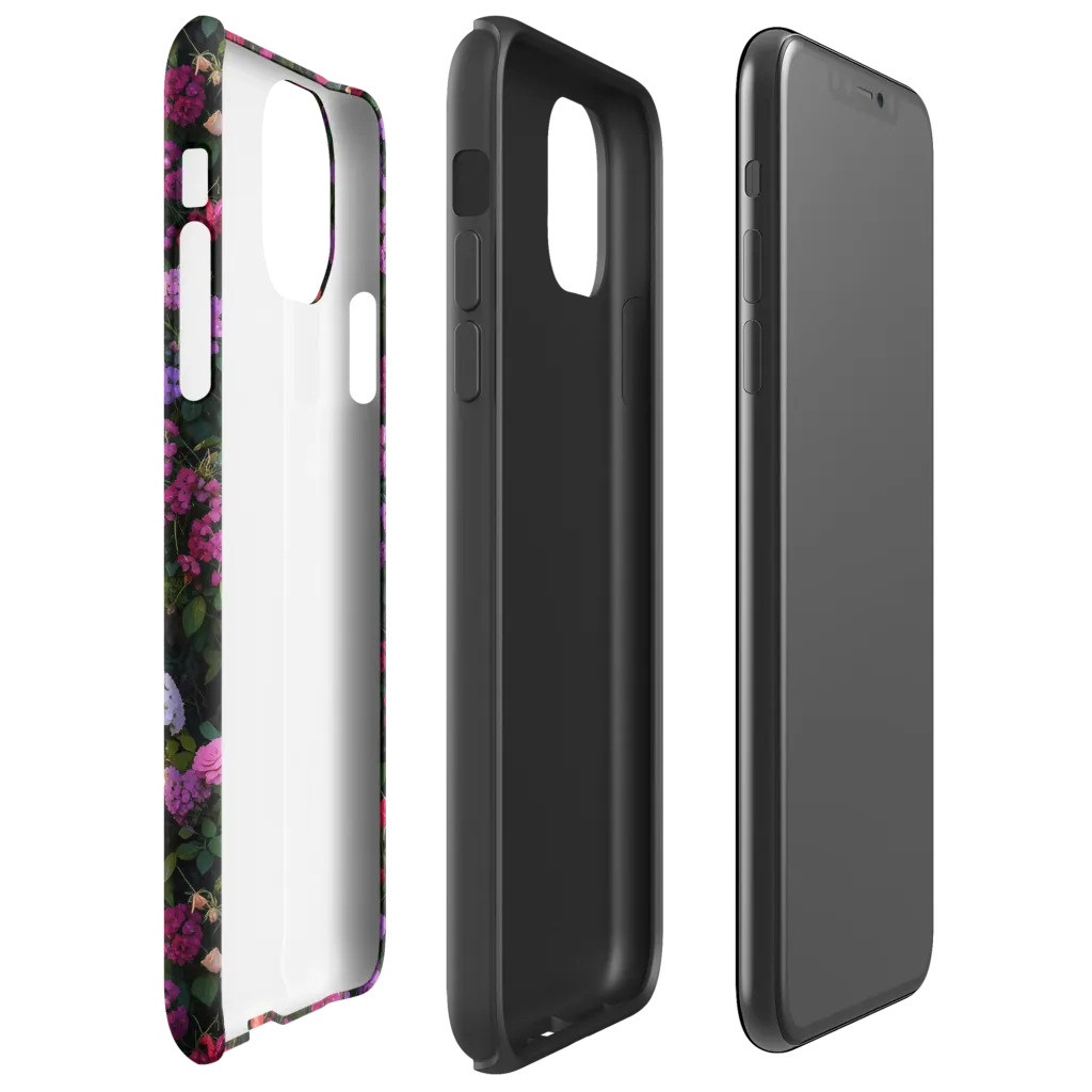 Velvet Bloom on Tough Case for iPhone® — Right