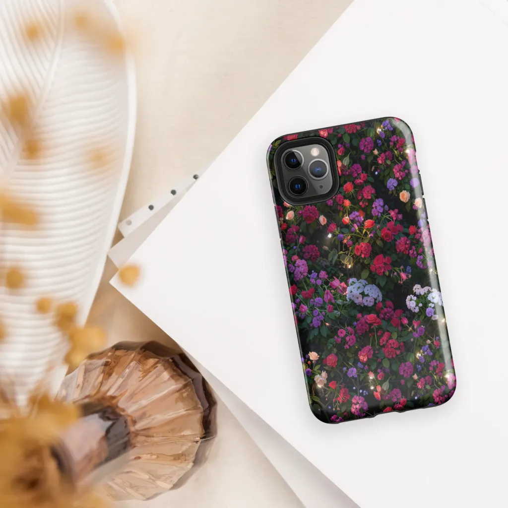 Velvet Bloom on Tough Case for iPhone® — Front
