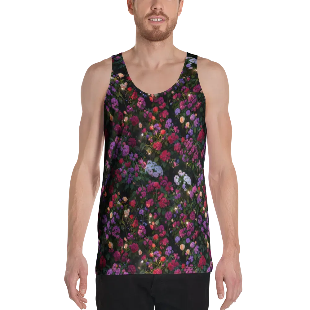 Velvet Bloom on Men's Tank Top — Front