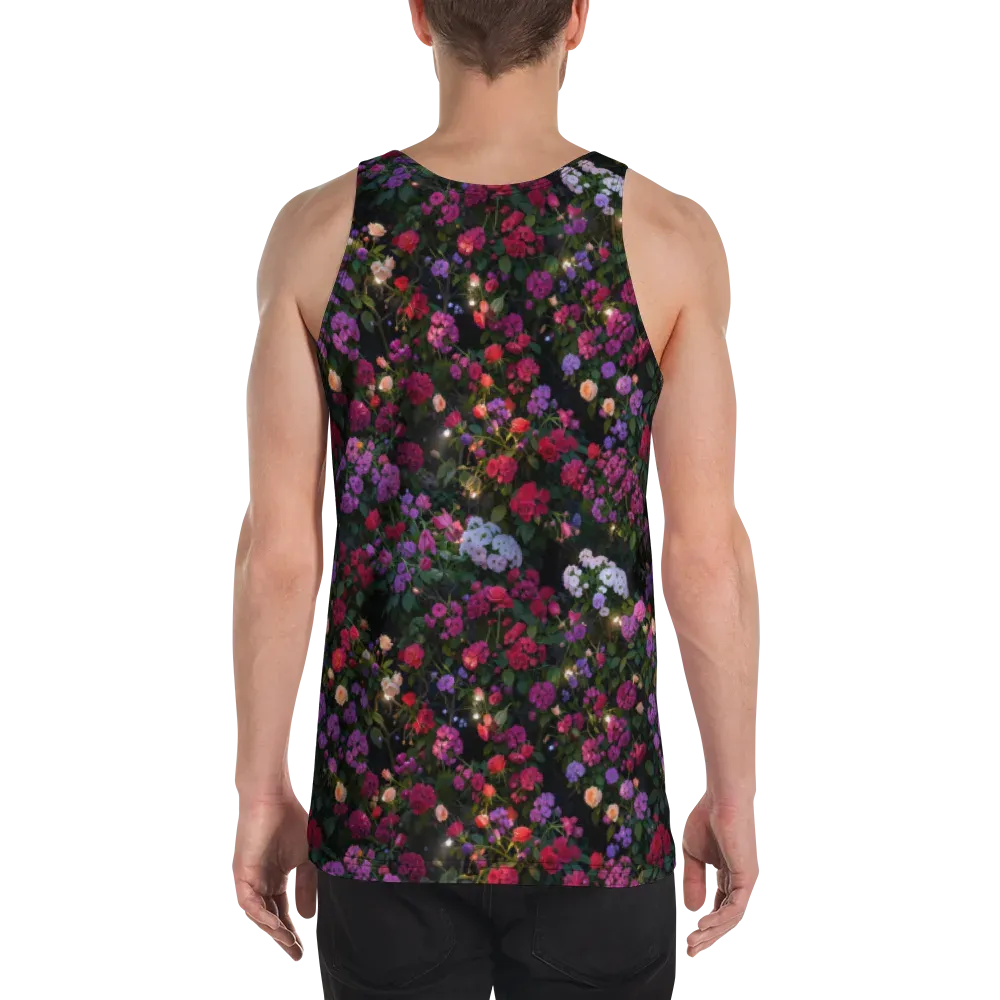 Velvet Bloom on Men's Tank Top — Back