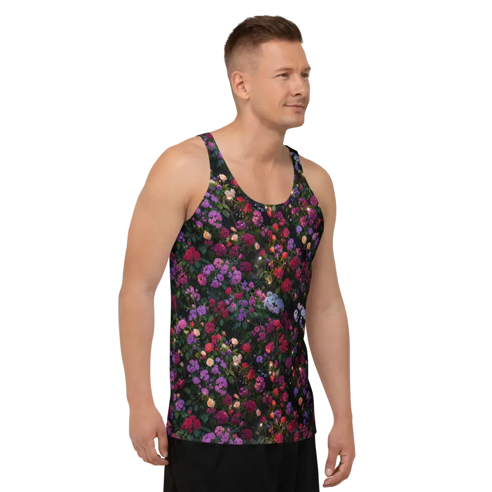 Velvet Bloom on Men's Tank Top — Right Front