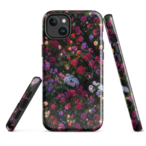 Velvet Bloom on a MagSafe Tough Case for iPhone®