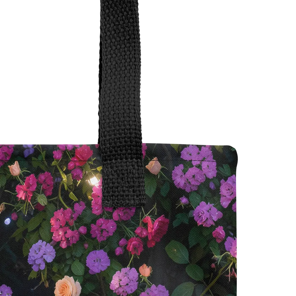Velvet Bloom on Tote Bag — Product details