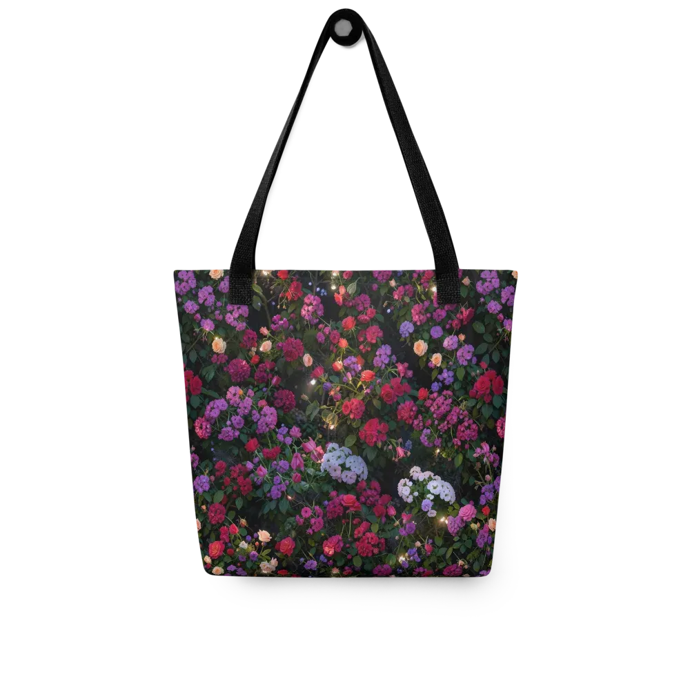 Velvet Bloom on Tote Bag — Front