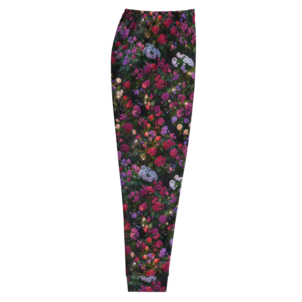 Velvet Bloom on Men's Joggers — Right