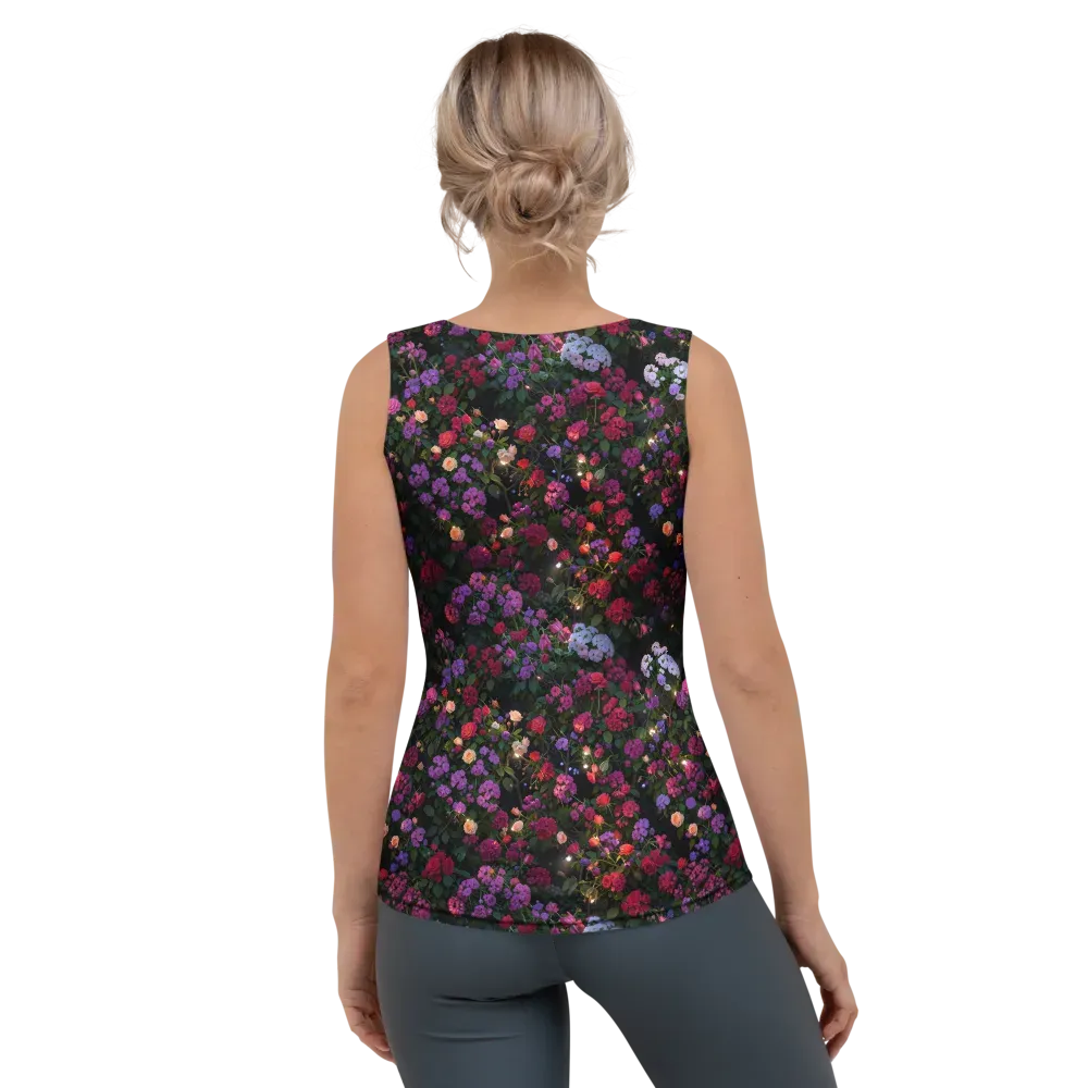 Velvet Bloom on Women's Tank Top — Back