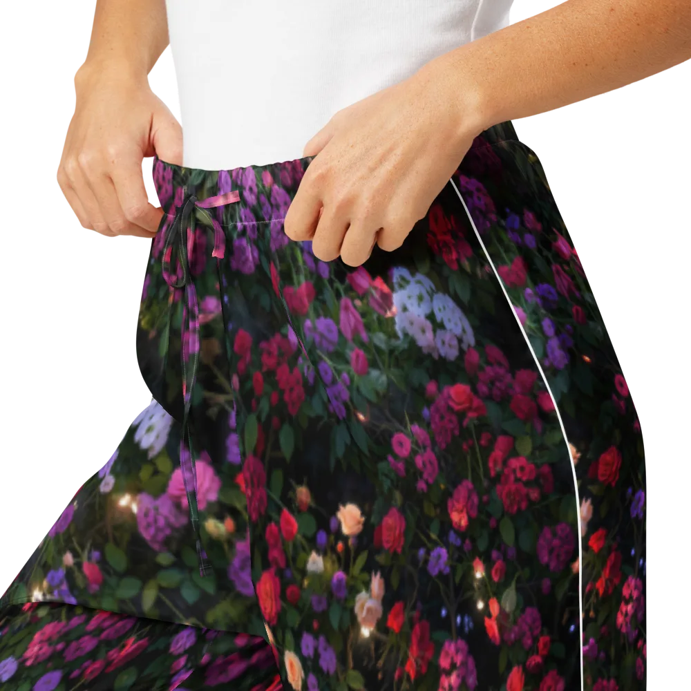 Velvet Bloom on Women's Pajama Pants — Product details