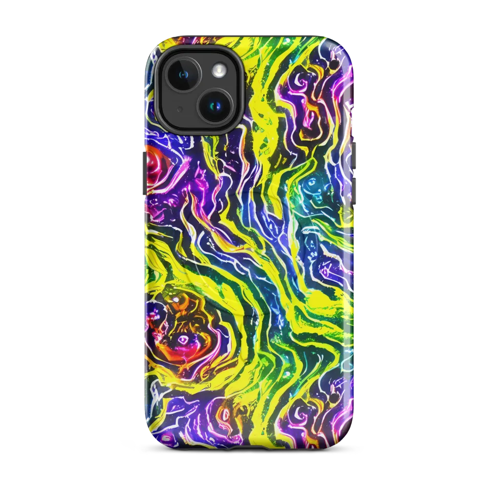 Cosmic Lava Lace on MagSafe Tough Case for iPhone® — Front
